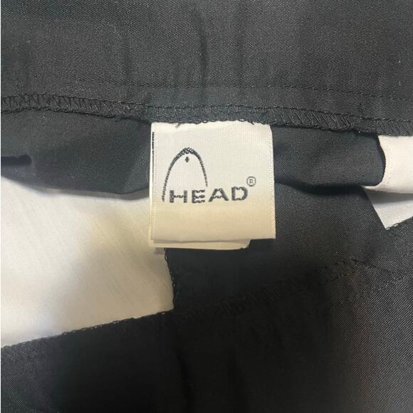 Vintage Deadstock HEAD Tennis Short Shorts 80s 90s Mens 5" Inseam w/Pleats Black - Picture 3 of 9